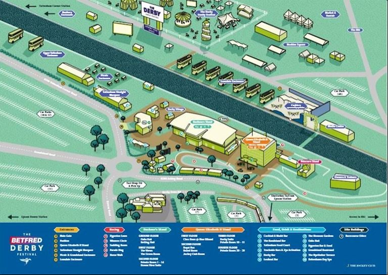 Racecourse Map