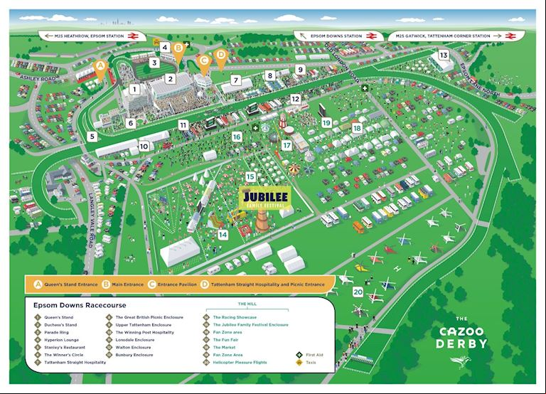 The Derby Map 2022