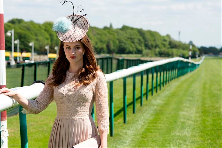 SOAPSTAR LAUREN MCQUEEN OFFERS HER RACEDAY STYLE TIPS AHEAD OF HAYDOCK PARK LADIES DAY