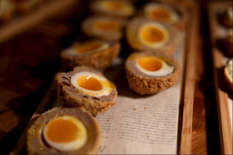 Scotch egg with a twist 